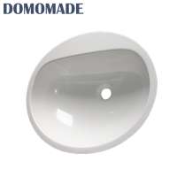 Wholesale easy installation sink exquisite table top stone art color marble wash basin wash tub